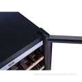 High Quality 180 Bottles Freestanding Black Wine Fridge